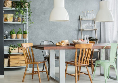 Furnish your home in industrial chic furniture style