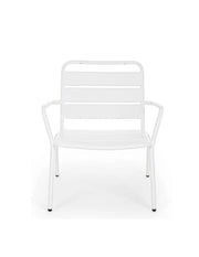 Poltrona da esterno bianca 65x74x71h cm