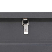 Baule alluminio grafite misura S - L. 150 x P. 735 x H. 83 cm