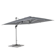 Ombrellone braccio alluminio grigio Ines 3x4