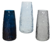 <p>Wave texture glass vase&</p>
