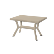 Calaf elite rattan dove gray table