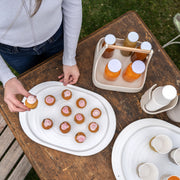 Tray L Tierra Guzzini clay