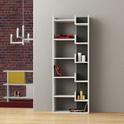 Oppa bookcase in anthracite white