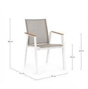 4x C-Br Cameron Chair White Gk50