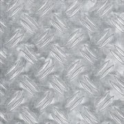 Aluminum checker plate 30x100x0.15 - Art.37152