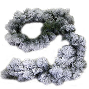 Green Monte Bonifato snowy garland cm ø24x270