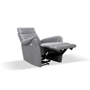 Light Grey Electric Recliner Chair 82 x 98 x 109 cm