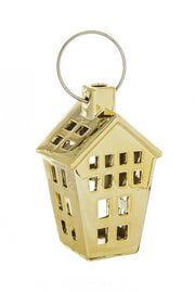 4x Window Gold L Candle