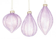 12x Satiny Lilac Vt Pendant Assortment