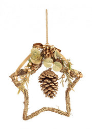 4x Gold Christin Stella C Pendant