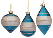 12x Blue Avio Assorted Beautify Pendant