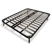 Double bed frame with Retesuper160 covered slats 160x190