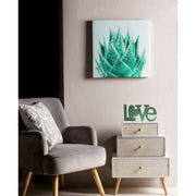 Vintage living room armchair in gray velvet ADELINE 60x67x h79 cm