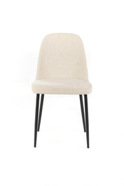 Set of 4 Fabric Chairs 55cm x 46cm x 85cm