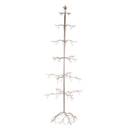 Copper metal display tree cm73x73h200