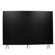 Blackboard with 3-seater wooden hanger and chalk cm60x40-47x8