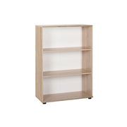 Office bookcase with 3 shelves, Sonoma colour, 72x34xh.109 cm