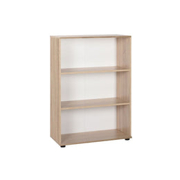 Office bookcase with 3 shelves, sonoma color cm 72x34xh.109