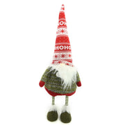 Fabric gnome with red led cm18x15h55