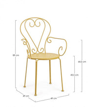 4x C-Br Etienne Chair Ocher -