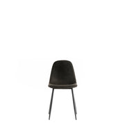 Set of 4 Faux Leather Chairs 44cm x 50cm x 84cm