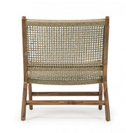 Adelita synthetic fiber garden armchair