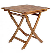 Noemi outdoor table in folding acacia wood 70x70x h73 cm