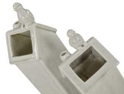 Large bird house vase dc-1026 cm. 13 x 13 h 43