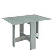 Artemio space-saving folding table, concrete colour
