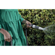 Self-extending fabric hose made in Italy - Aquapop Gray Easy 15 m