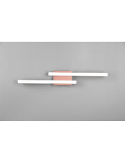 Ceiling Light Design Double Rod Led 4000k Route Rose Gold Trio Lighting