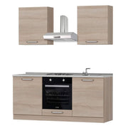 Krant oak kitchen 180cm with appliances