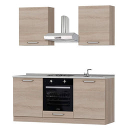 Krant oak kitchen 180cm with appliances