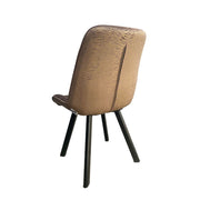 Layla brown upholstered chair