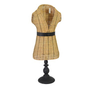 Iron and wicker mannequin fo-1324