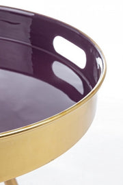 Inesh Purple Coffee Table D42