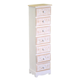Andorra wooden cabinet 7 drawers cm29x23h109