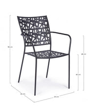 4x Chair C-Br Kelsie Anthracite -