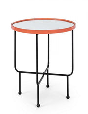 Painter Coffee Table W-Mirror To Red D50