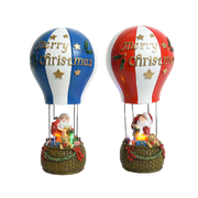 Merry Christmas hot air balloon