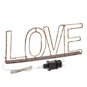 LOVE Copper Brown Micro LED 36cm Warm white