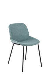 Set of 4 Fabric Chairs 57cm x 46cm H. 80cm