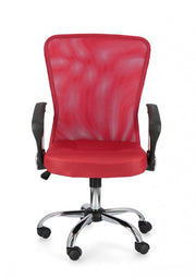 BRISBANE office chair red height adjustable