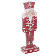 Red resin soldier cm9x6,5h26