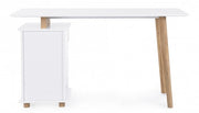 MONTREAL desk with chest of drawers 140X60X76h cm