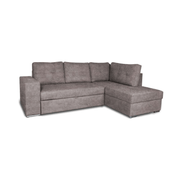 Athens right peninsula sofa with pull-out rabbit bed