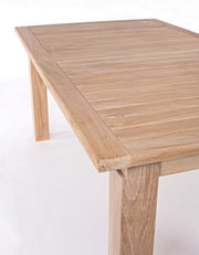 Maryland rectangular extendable table 180 - 240x100