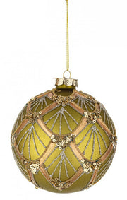 8x Luxe Green-Champagne Vt Sphere D100