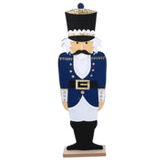 Blue wooden soldier cm18x8h62